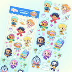 Egghead Island | Sticker Sheet [IN-STOCK]