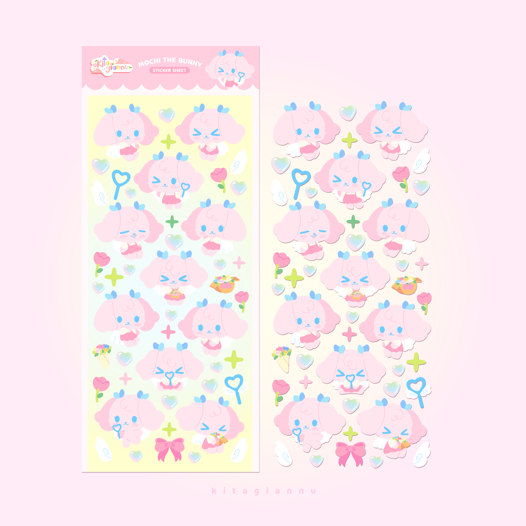 Mochi the Bunny [Sticker Sheet]