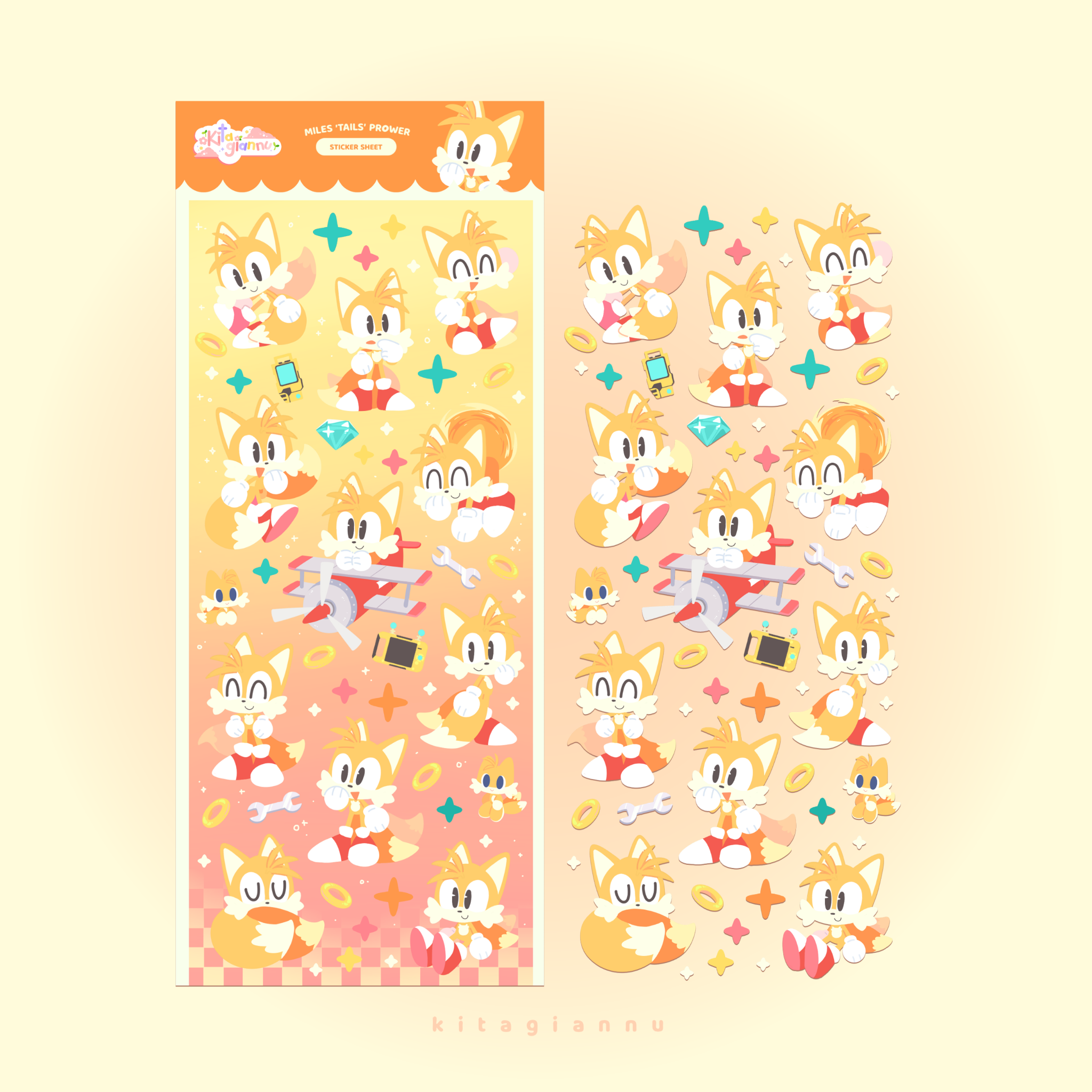 Tails [Sticker Sheet]