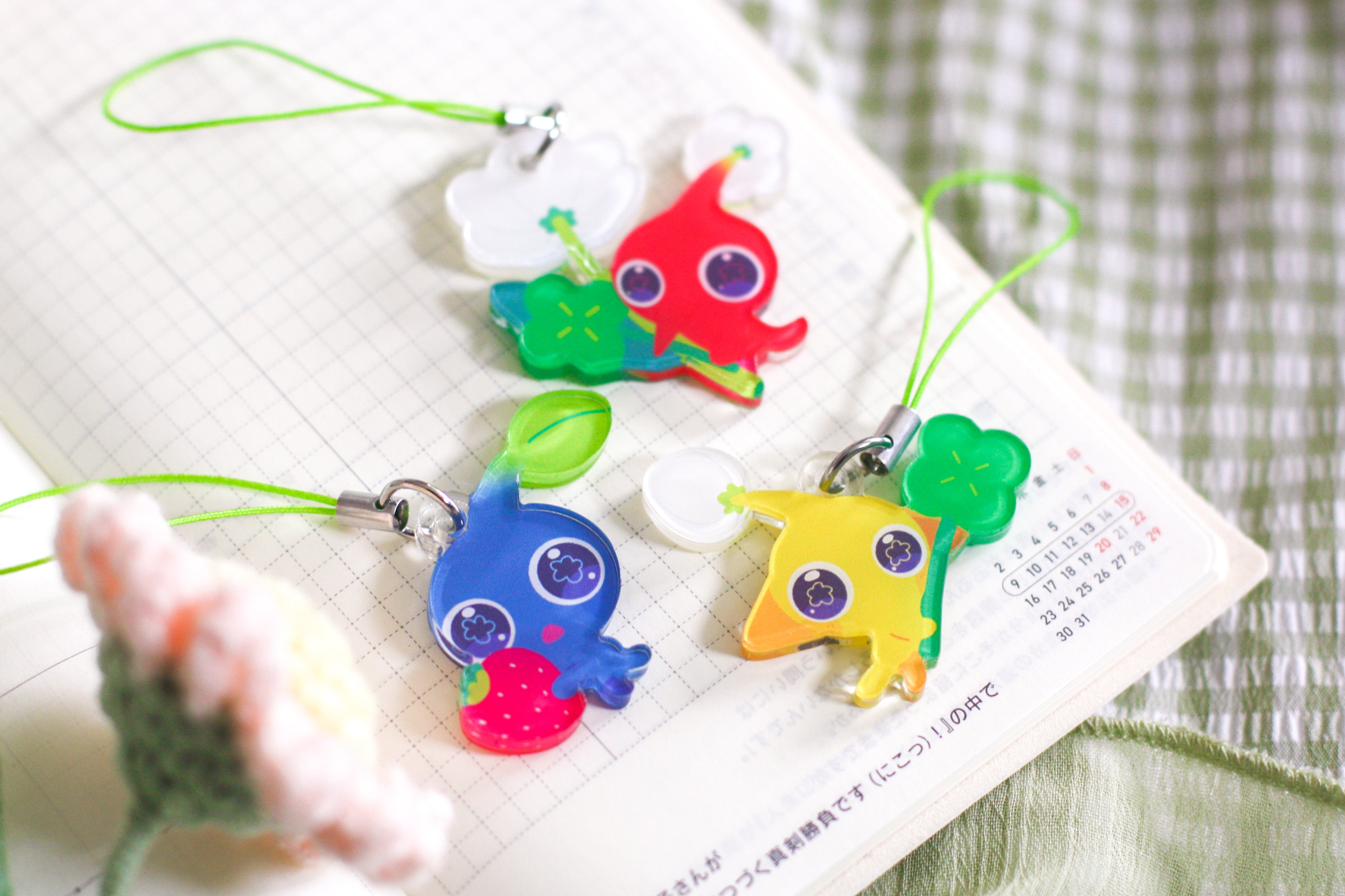 Pik Creatures [Phone Charms]