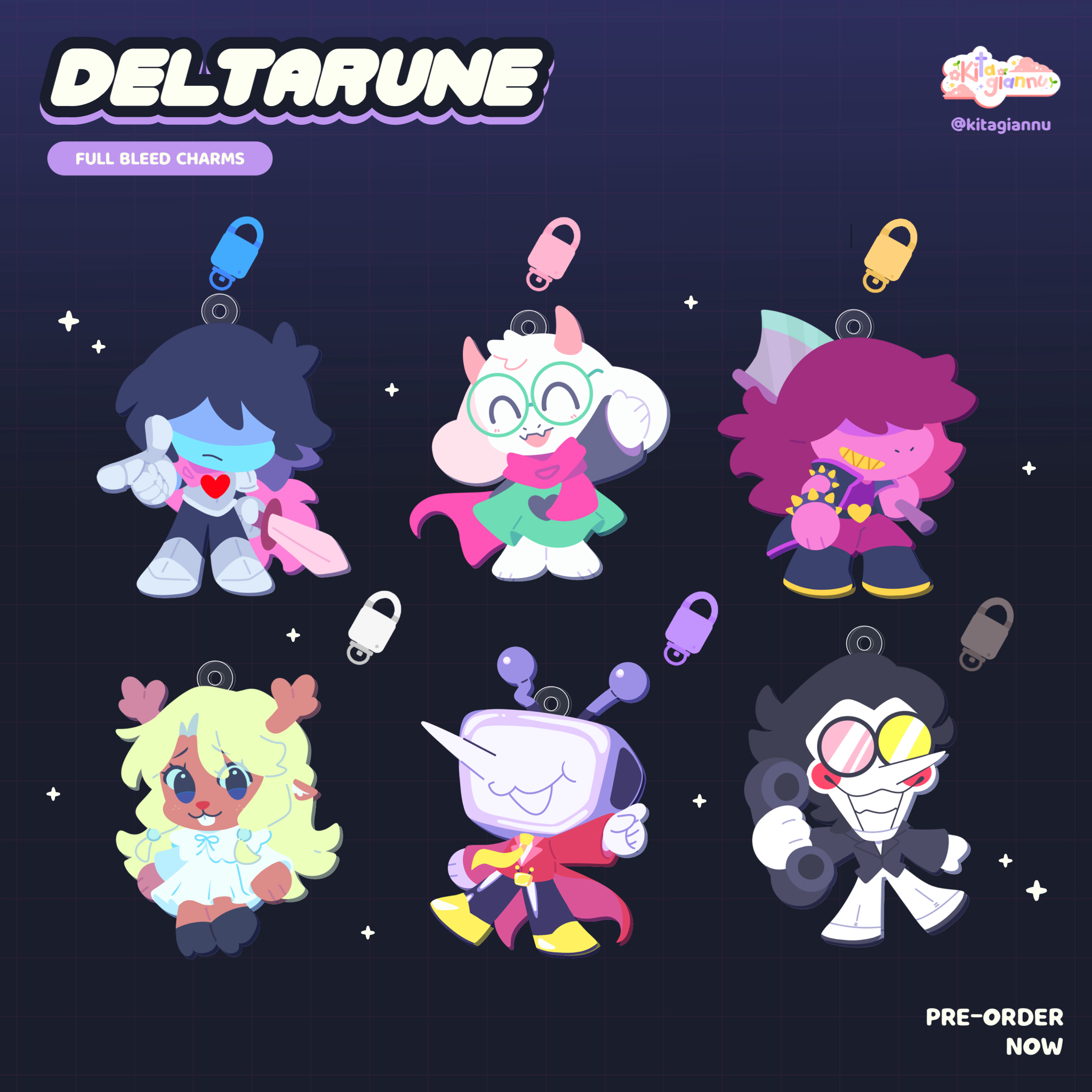 Deltarune | Charms [[IN-STOCK]