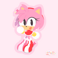 Amy Rose [Vinyl Sticker]