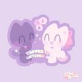 Yapper GF & Listener BF [Vinyl Sticker]