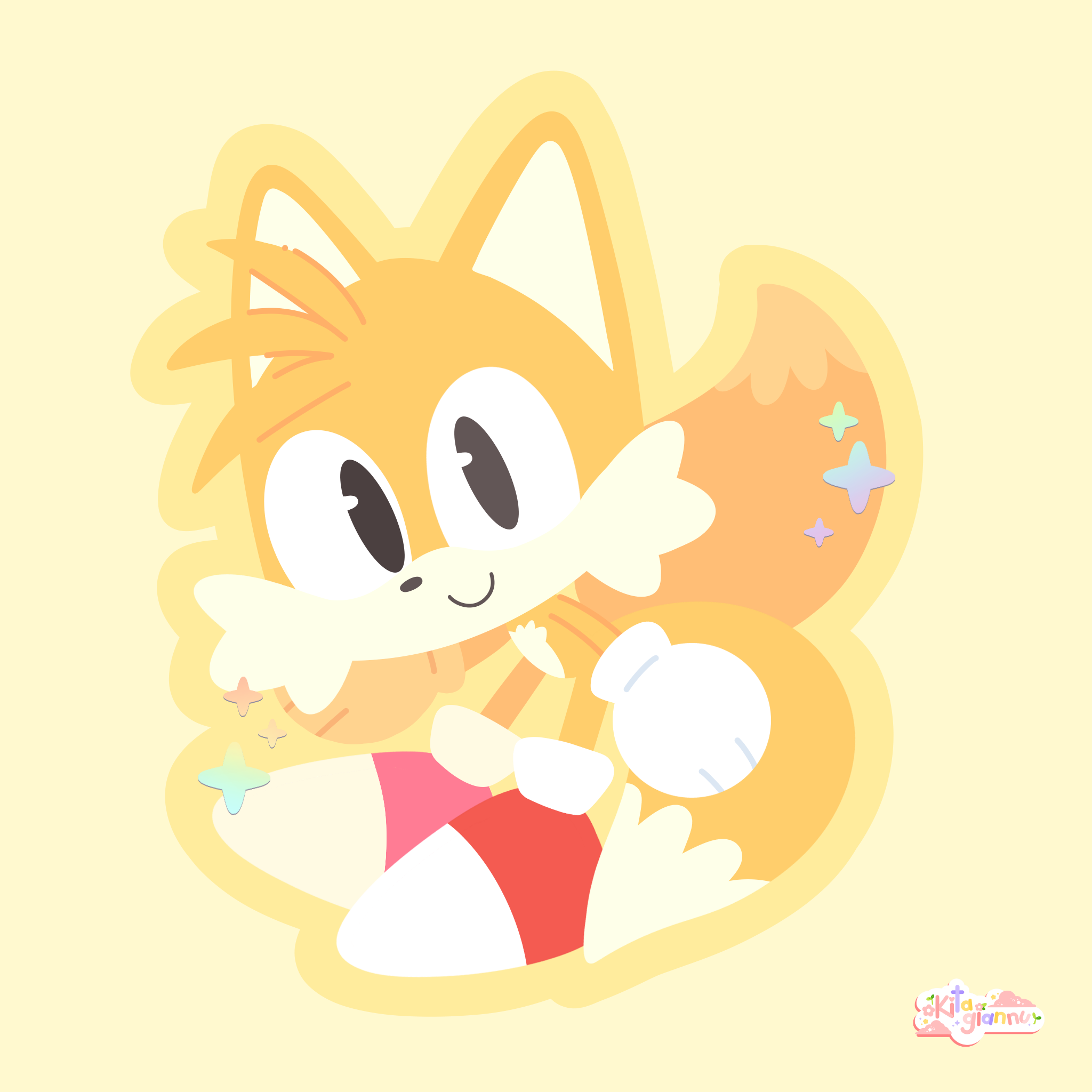 Tails [Vinyl Sticker]