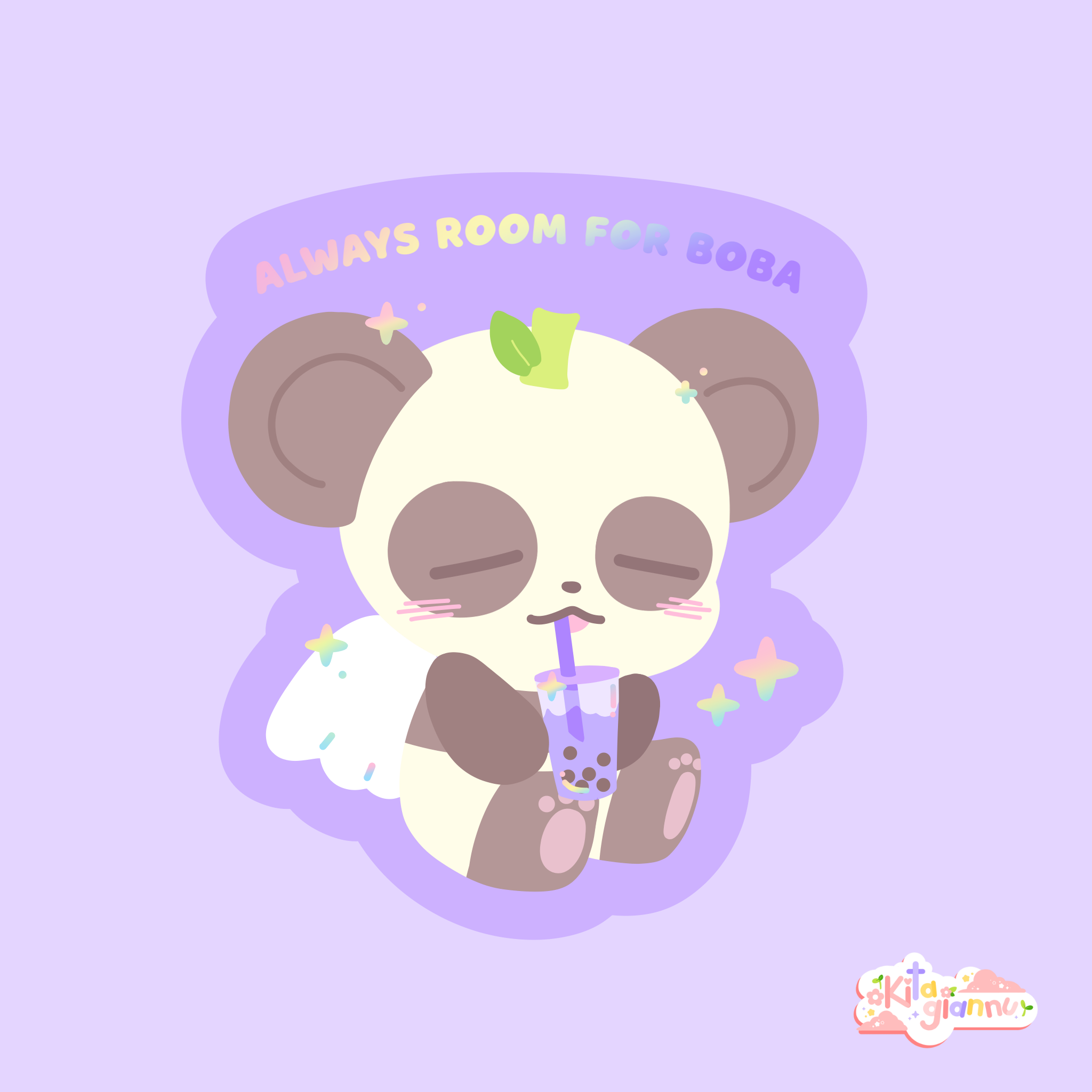 Always Room for Boba [Vinyl Sticker]